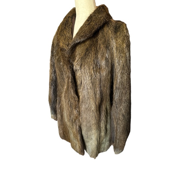 Vintage Real Fur Custom Made Jacket As Is - Picture 2 of 11